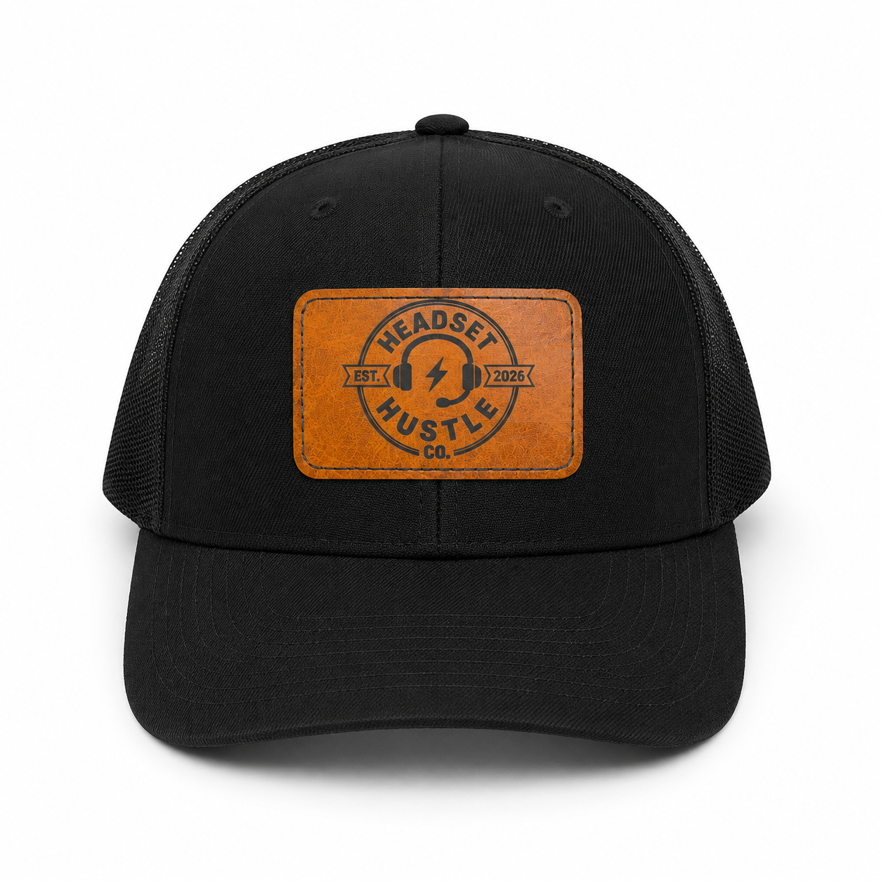 Headset Hustle Co. Patch Trucker Style Hat