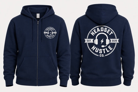 Pre-Order Logo Zip Up Sweater
