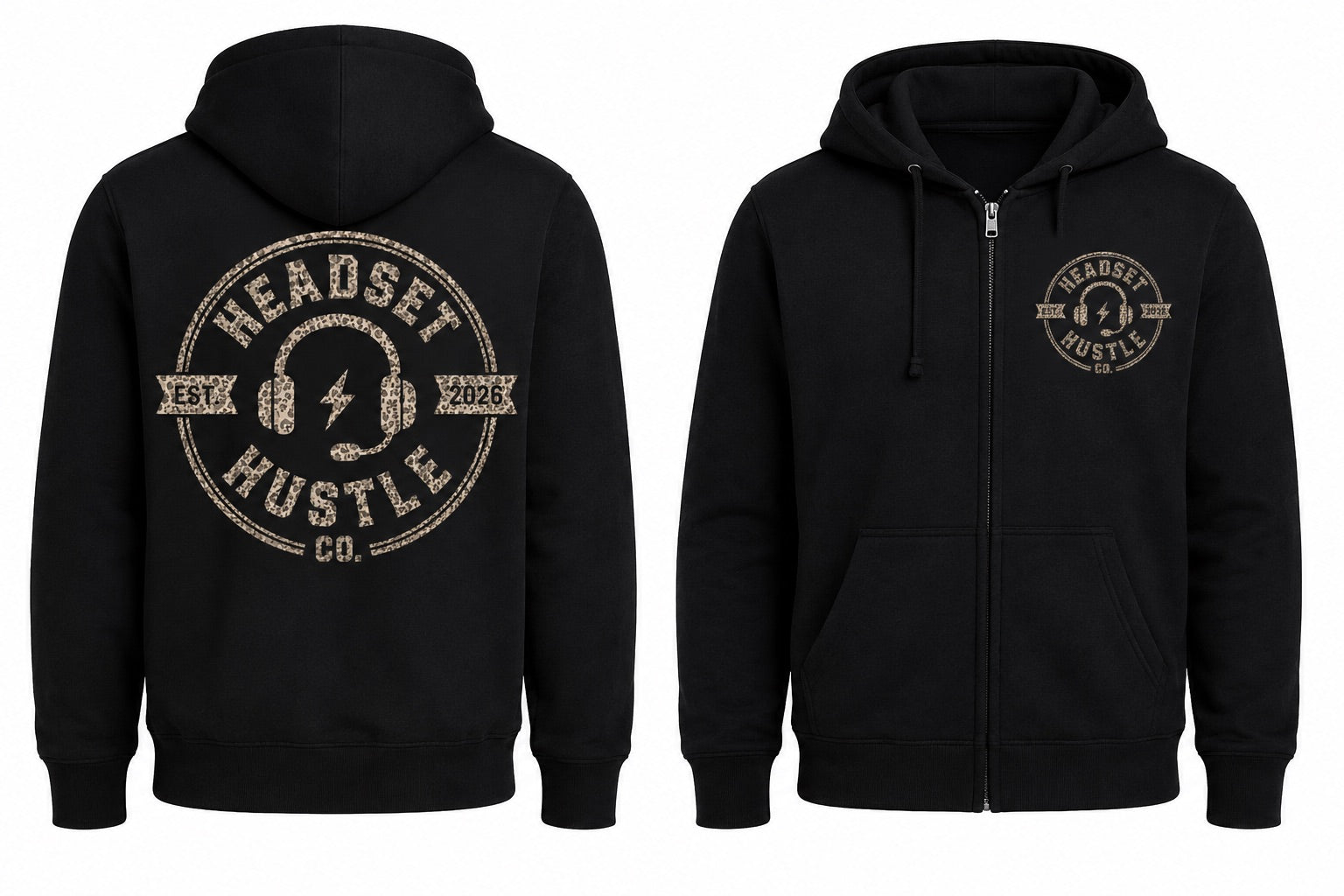 Pre-Order Leopard Logo Hoodie
