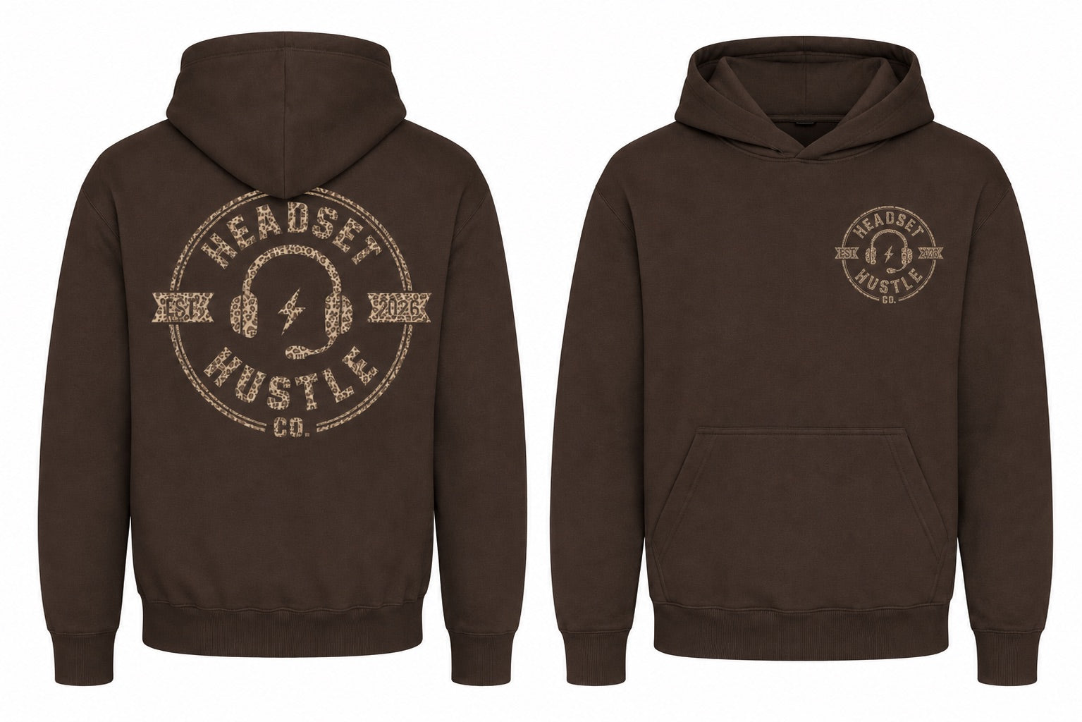 Pre-Order Leopard Logo Hoodie