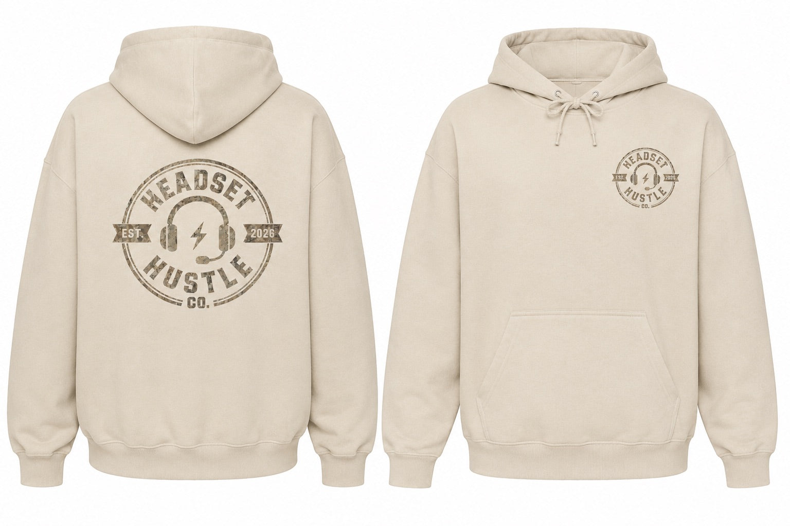 Pre-Order Camo Logo Hoodie