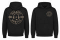 Leopard Logo hoodie - Black