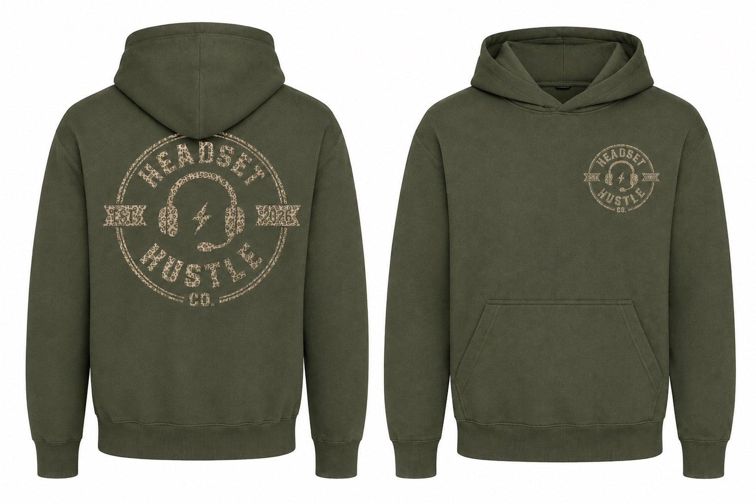 Pre-Order Leopard Logo Hoodie