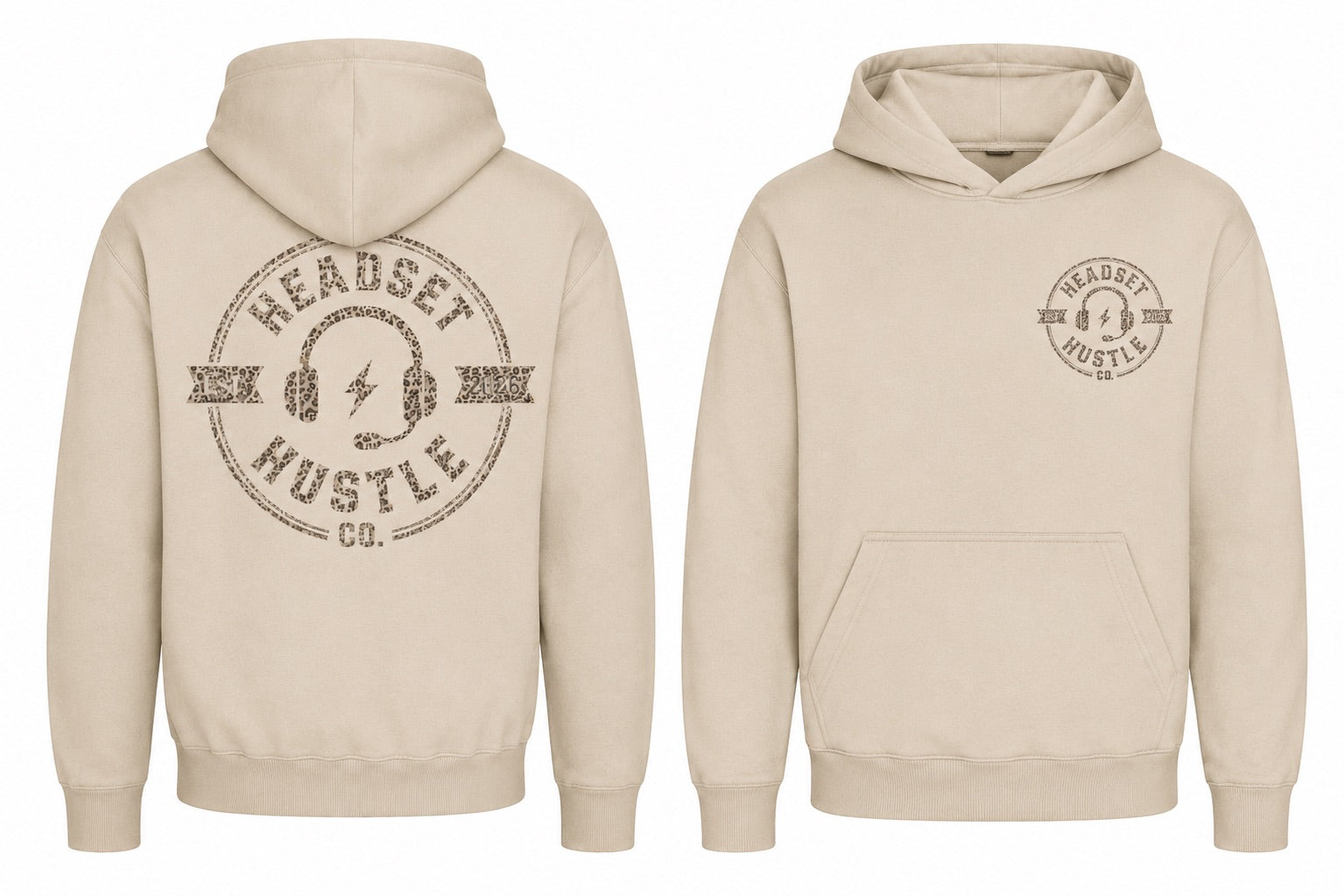 Pre-Order Leopard Logo Hoodie