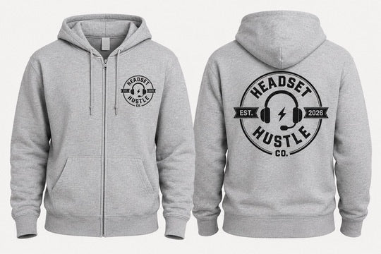 Pre-Order Logo Zip Up Sweater