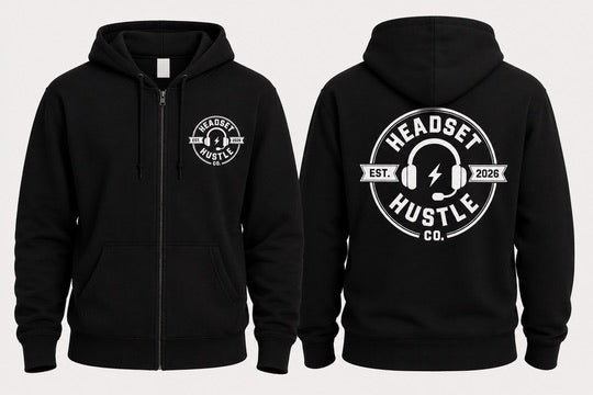 Pre-Order Logo Zip Up Sweater