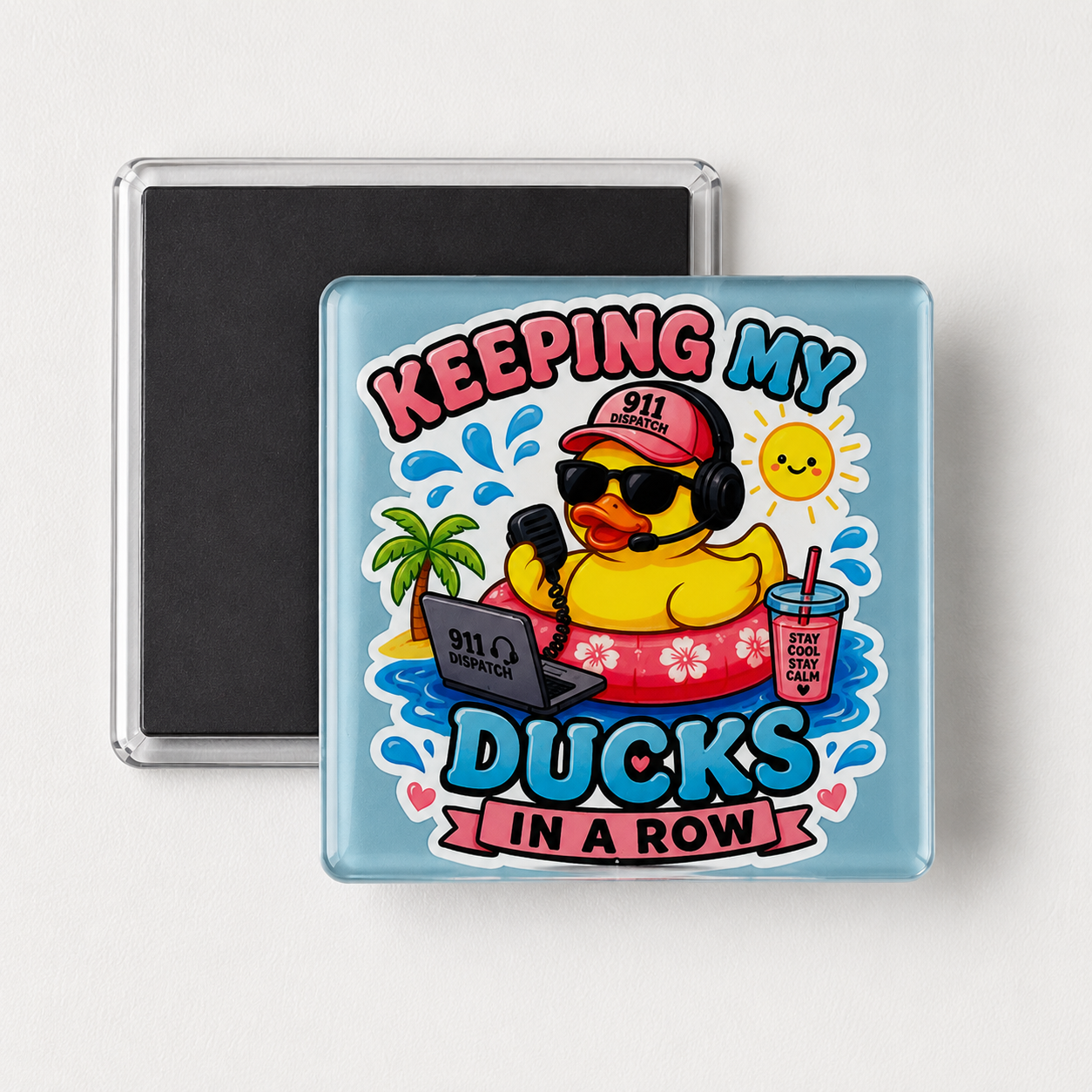 Acrylic Magnets – Headset Hustle Co
