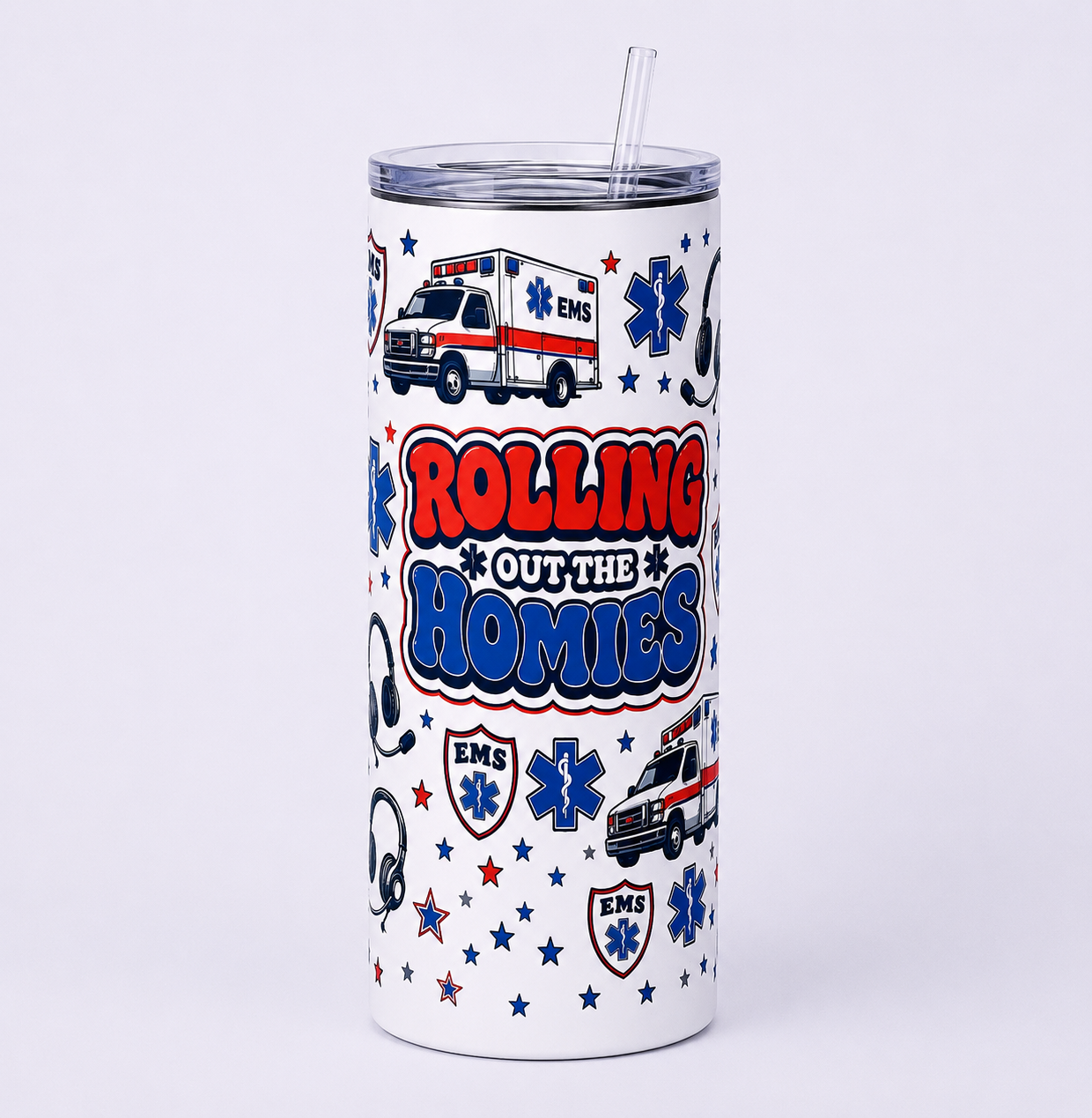 Rolling Out The Homies 20oz Tumblers