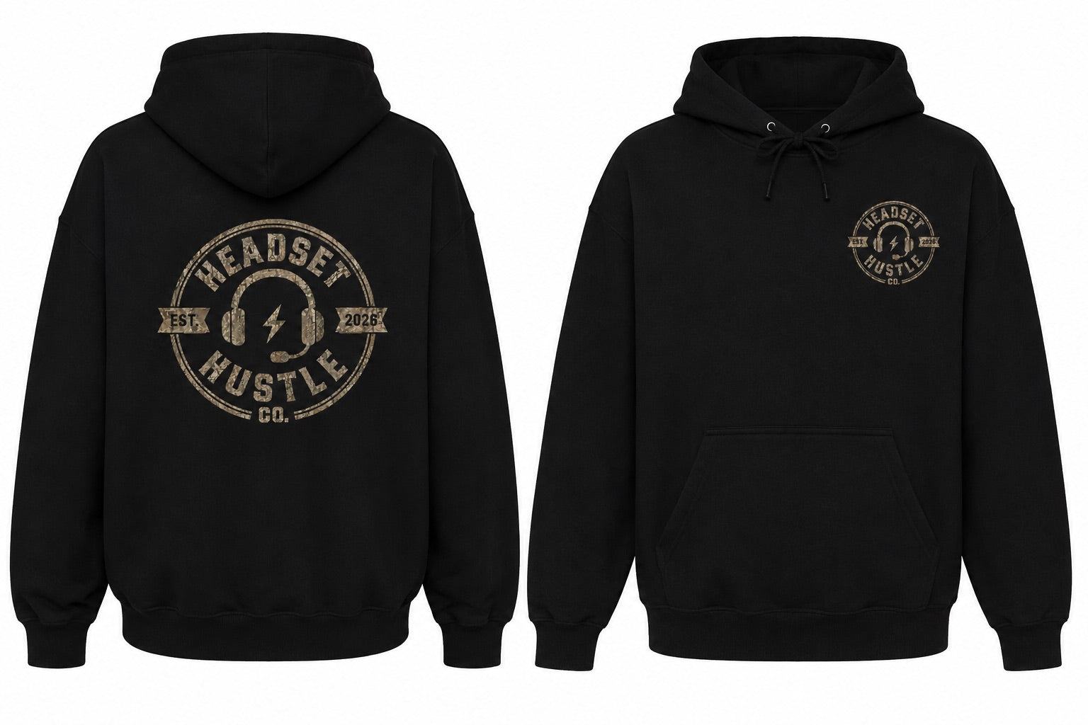 Pre-Order Camo Logo Hoodie