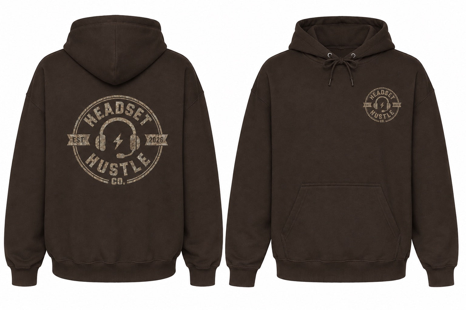 Pre-Order Camo Logo Hoodie