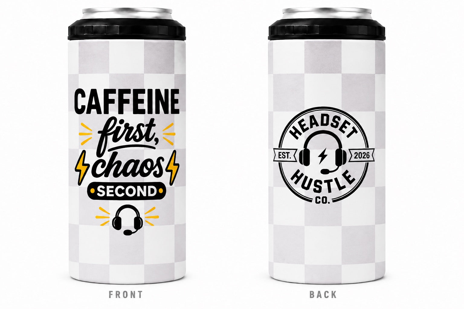 Headset Hustle 5 in 1 Tumbler