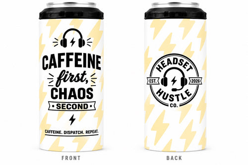 Caffeine First, Chaos Second 5 in 1 Tumbler