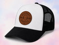 Headset Hustle Round Leather Patch Hat