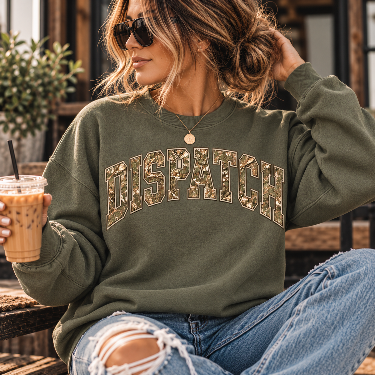 Camo Dispatch crew neck - Lifestyle