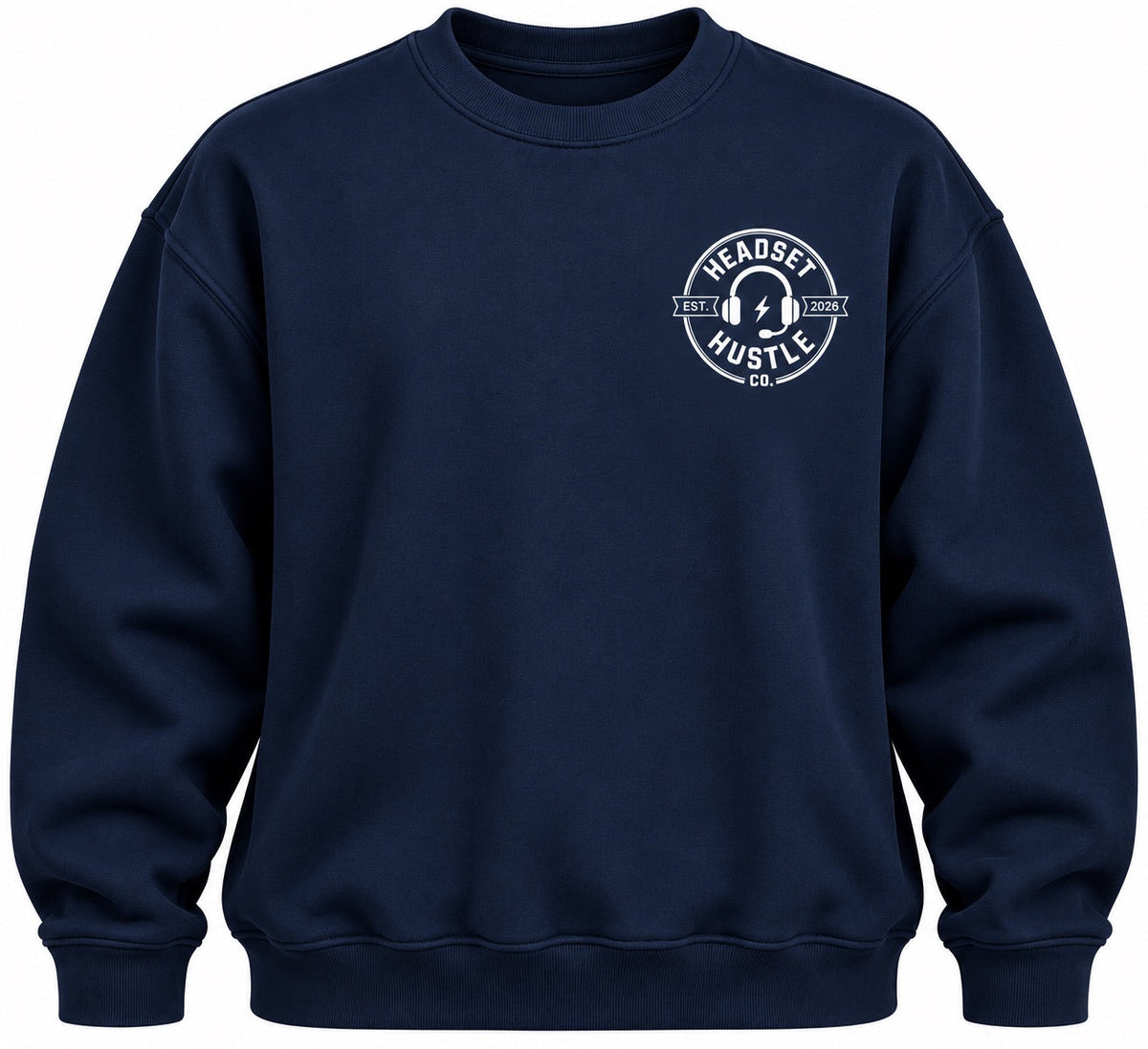 Personalized dispatcher crew navy front