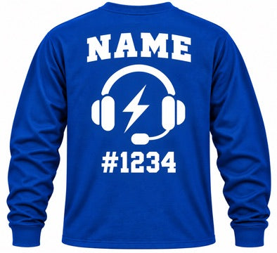 Personalized dispatcher long royal back