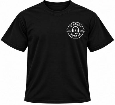 Personalized dispatcher tee black front