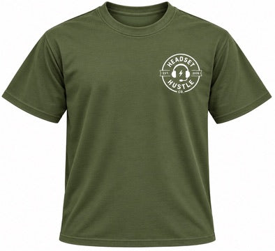Personalized dispatcher tee green front
