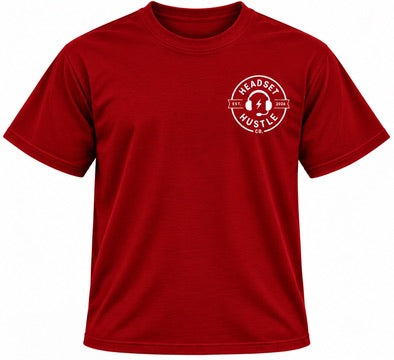 Personalized dispatcher tee red front