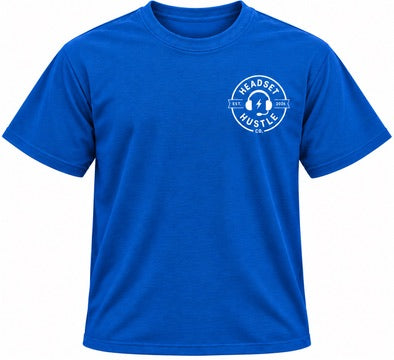 Personalized dispatcher tee royal front